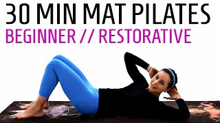PILATES FOR BEGINNERS (SESSION 3) | 30 MIN MAT PILATES WORKOUT AT HOME