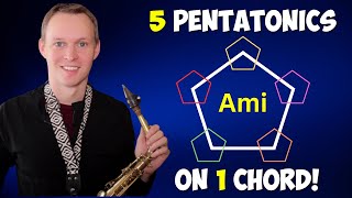 Try These 5 Pentatonic Scales On A Minor Chord!