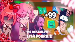 Doki Doki Literature Club React:Melhores Momentos dos mentecaptos no UNO!@LeoNotPlayer-(As)