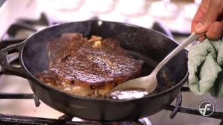 How To Make Pan Seared Butter-Basted Steak