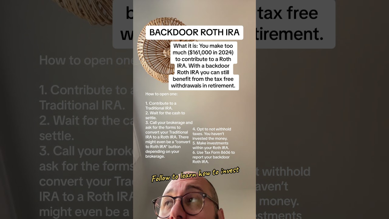 Should You Contribute Too Much To A Roth IRA? Explore The Backdoor Roth ...