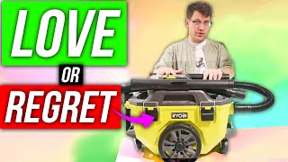 Ryobi Wet/Dry Vacuum - Love or Regret?