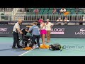 Bianca Andreescu's devastating injury in Miami