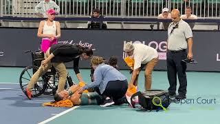 Bianca Andreescu's devastating injury in Miami