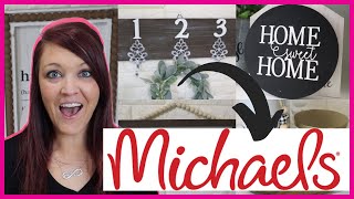 AMAZING MUST SEE WOOD BLANKS @ MICHAELS | FARMHOUSE DIY HOME DECOR