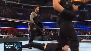 Roman Reigns & The Shield Destroy Bobby Lashley, Drew McIntyre And King Corbin | HD