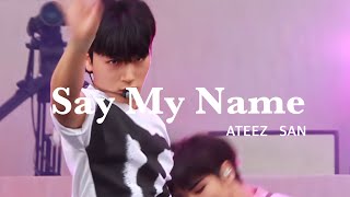 230422 LOVESOME FESTIVAL ATEEZ SAN SAY MAY NAME