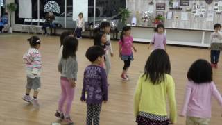 【レッスン風景】月曜日 幼児リズムトレーニング(入門) / dance studio Home館林校