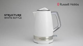 Structure White Kettle 360 - 28080-70 | Russell Hobbs