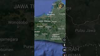 Ini Wilayah Terpadat di Pulau Jawa Versi Google Earth #shorts