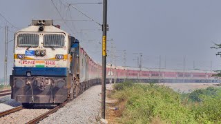 4hrs late running 19301 DADN - YPR Indore Express with KJM WDP4D