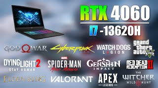 RTX 4060 Laptop : 12 Games Tested - RTX 4060 Gaming Test