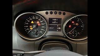 Mercedes W164 ML service reset 2007