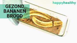 Gezond Bananenbrood (Suikervrij \u0026 Vezelrijk)