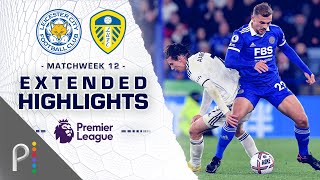 Leicester City v. Leeds United | PREMIER LEAGUE HIGHLIGHTS | 10/20/2022 | NBC Sports