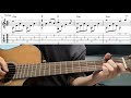 倩女幽魂 (张国荣) - 指彈吉他谱 Qian Nu You Hun  - Easy Fingerstyle Guitar Playthrough Lesson With Tabs