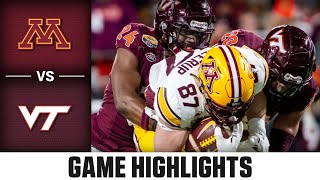 Minnesota vs. Virginia Tech Game Highlights | 2024 ACC Football