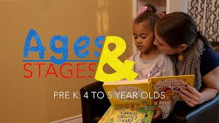 Ages & Stages: PreK 4 to 5 Year Olds