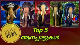 Kerala Elephant songs| കേരളത്തിന്റെ ഗജവീരൻമാരുടെ പാട്ടുകൾ |kerala elephants|#chirackalkalidasan