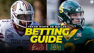 Texas State vs No. 17 Baylor Betting Guide: Free Picks, Props, Best Bets | CBS Sports HQ
