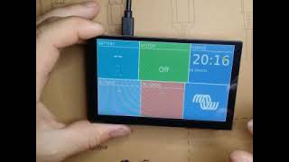 Raspberry Pi 3B+, VenusOS, Osoyoo DSI Touchscreen Test