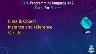 #21 Class, Objects, Instance and reference Variable example. Dart Tutorial for Flutter in Hindi