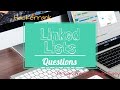 Programming Questions on LinkedLists || Linked List Questions