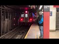 nyc subway r179 e train @ court square 23 st r160 e m