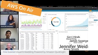 AWS On Air ft: Fine-Grained Visual Embedding Powered by Amazon QuickSight