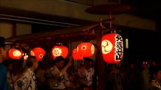 祇園祭　日和神楽　北観音山への戻り