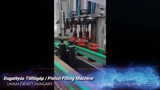 Piston Filling Machine 2 / Dugattyús töltőgép2