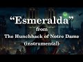 Esmeralda from The Hunchback of Notre Dame (reconstruction version - instrumental)