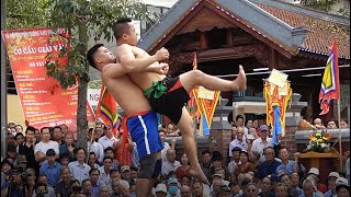 ĐÔ NGUYỄN XUÂN ĐỊNH  GẶP NGAY ĐÔ KIỆN TƯỚNG GIỮ LÈO NHẤT /  VẬT TIÊU SƠN 2021 traditional wrestling