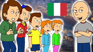 Classic Caillou Misbehaves On The Trip To Rome / Grounded