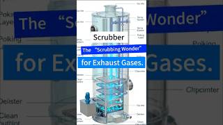 Scrubber Tower: The “Scrubbing Wonder” for Exhaust Gases. #air #scrubber#lab #factory #treatment