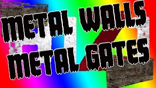 Metal Walls and Metal Gates - H1Z1 GUIDE - Metal Base Guide - HAVE THE STRONGEST BASE