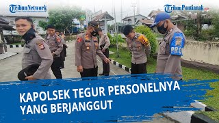 Kedapatan Miliki Janggut Panjang, Kapolsek Mandor Tegur Personelnya