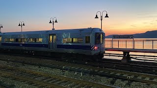 MTA MNRR / Amtrak: Hudson Line and Empire Line PM Rush Hour @ Scarborough (M3A, M7A, P32, BL20GH)