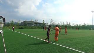 [2018  충무공 이순신기 전국중등 축구대회] 7월 25일 시흥시민축구u-15  vs  경기FC OSAN U-15 (전반전)