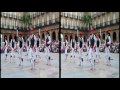 mikel deuna dantza taldea binangoa ezpata jokua bilbao aste nagusia 2012 3d danzas vascas anaglifo