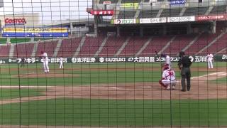 20160816　JABA広島大会優勝戦　伯和ビクトリーズ対広島東洋カープ　３回裏