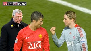 Cristiano Ronaldo & Sir Alex Ferguson will never forget Fernando Torres's performance in this match