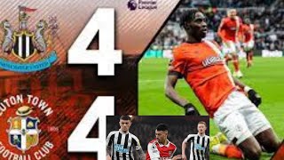Newcastle 4-4 Luton | WHAT A GAME 🤯 | Premier League Highlightsport channel#sky sport news