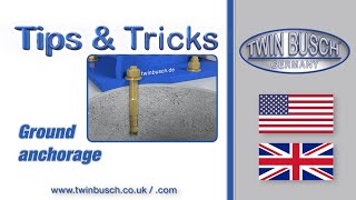 Ground anchorage of a TWIN BUSCH® lift - Tips \u0026 Tricks