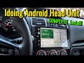 Idoing Android Head Unit Installation on WRX STI