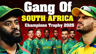 South Africa's 2025 Champions Trophy Squad Analysis: Can South Africa Overcome the Choker Tag?