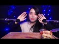 asmr fruit sando u0026 french toast sandwich 🥪 ear to ear eating sounds