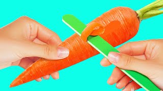 20 AWESOME SKILLS TO CUT AND PEEL FRUITS AND VEGETABLES