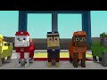 paw patrol minecraft animation