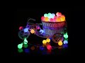 aloveco globe string lights battery powered 8 lighting modes